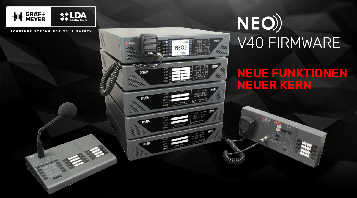 Gräf & Meyer Neo V40 - Neue Funktionen