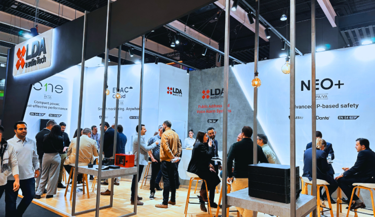 Parnterstand LDA Audiotech auf der ISE ind Barcelona