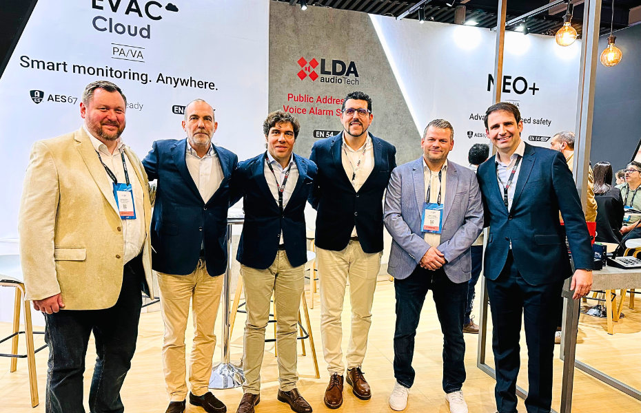 Gemeinsam mit unserem Partner LDA AUdiotech auf dem Messestand der ISE